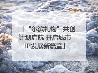 “尔滨礼物”共创计划启航 开启城市IP发展新篇章