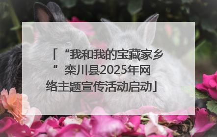 “我和我的宝藏家乡”栾川县2025年网络主题宣传活动启动