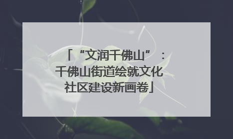“文润千佛山”：千佛山街道绘就文化社区建设新画卷