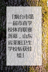 烟台市第一届市直学校体育联赛落幕，山东省莱阳卫生学校斩获佳绩