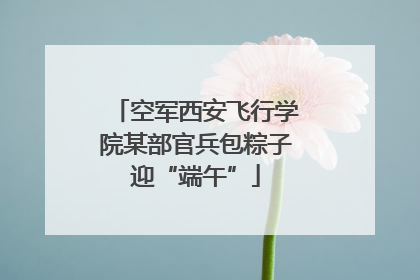 空军西安飞行学院某部官兵包粽子迎“端午”