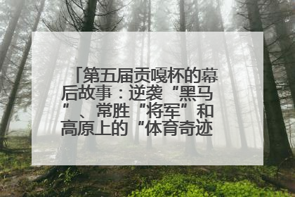 第五届贡嘎杯的幕后故事：逆袭“黑马”、常胜“将军”和高原上的“体育奇迹”丨微纪录
