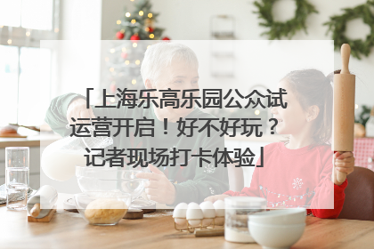 上海乐高乐园公众试运营开启！好不好玩？记者现场打卡体验