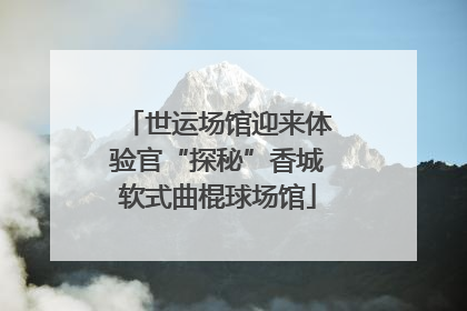 世运场馆迎来体验官“探秘”香城软式曲棍球场馆