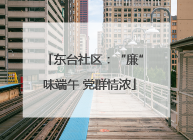 东台社区：“廉”味端午 党群情浓