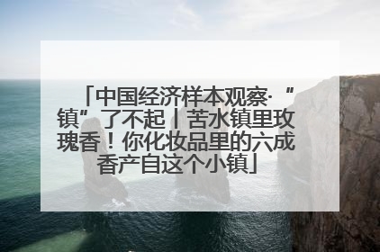 中国经济样本观察·“镇”了不起丨苦水镇里玫瑰香！你化妆品里的六成香产自这个小镇