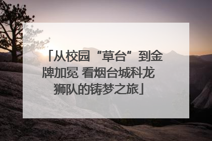 从校园“草台”到金牌加冕 看烟台城科龙狮队的铸梦之旅
