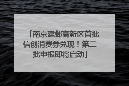南京建邺高新区首批信创消费券兑现！第二批申报即将启动