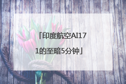 印度航空AI171的至暗5分钟