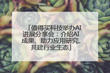 值得买科技举办AI进展分享会：介绍AI成果、助力应用研究、共建行业生态