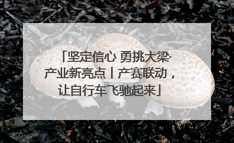 坚定信心 勇挑大梁·产业新亮点丨产赛联动，让自行车飞驰起来