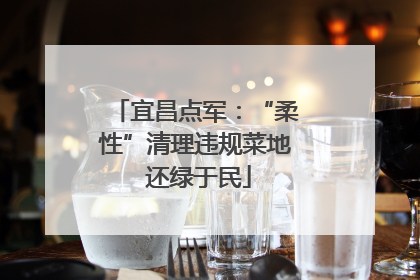 宜昌点军：“柔性”清理违规菜地 还绿于民