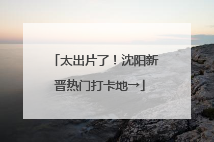 太出片了！沈阳新晋热门打卡地→