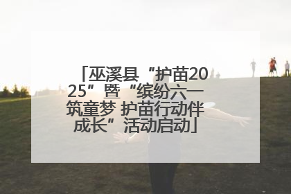 巫溪县“护苗2025”暨“缤纷六一筑童梦 护苗行动伴成长”活动启动