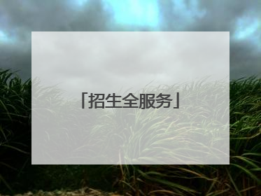 招生全服务