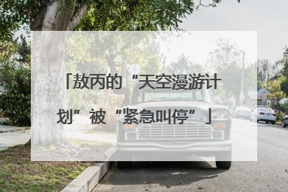 敖丙的“天空漫游计划”被“紧急叫停”