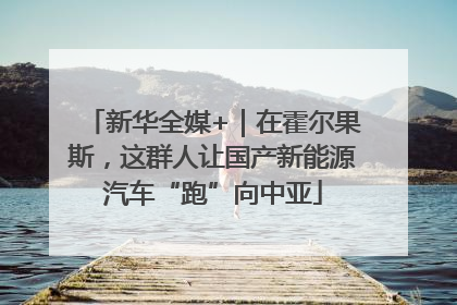 新华全媒+｜在霍尔果斯，这群人让国产新能源汽车“跑”向中亚