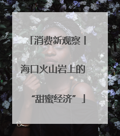 消费新观察丨海口火山岩上的“甜蜜经济”