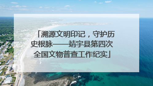 溯源文明印记，守护历史根脉——靖宇县第四次全国文物普查工作纪实