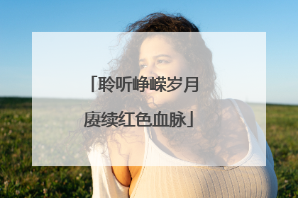 聆听峥嵘岁月 赓续红色血脉