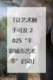 让艺术触手可及 2025“丰彩城市艺术季”启动