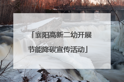 襄阳高新二幼开展节能降碳宣传活动