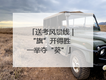送考风景线｜“旗”开得胜 一举夺“葵”