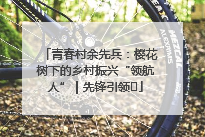 青春村余先兵：樱花树下的乡村振兴“领航人”｜先锋引领⑪