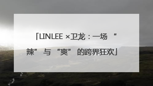 LINLEE ×卫龙：一场 “辣” 与 “爽” 的跨界狂欢